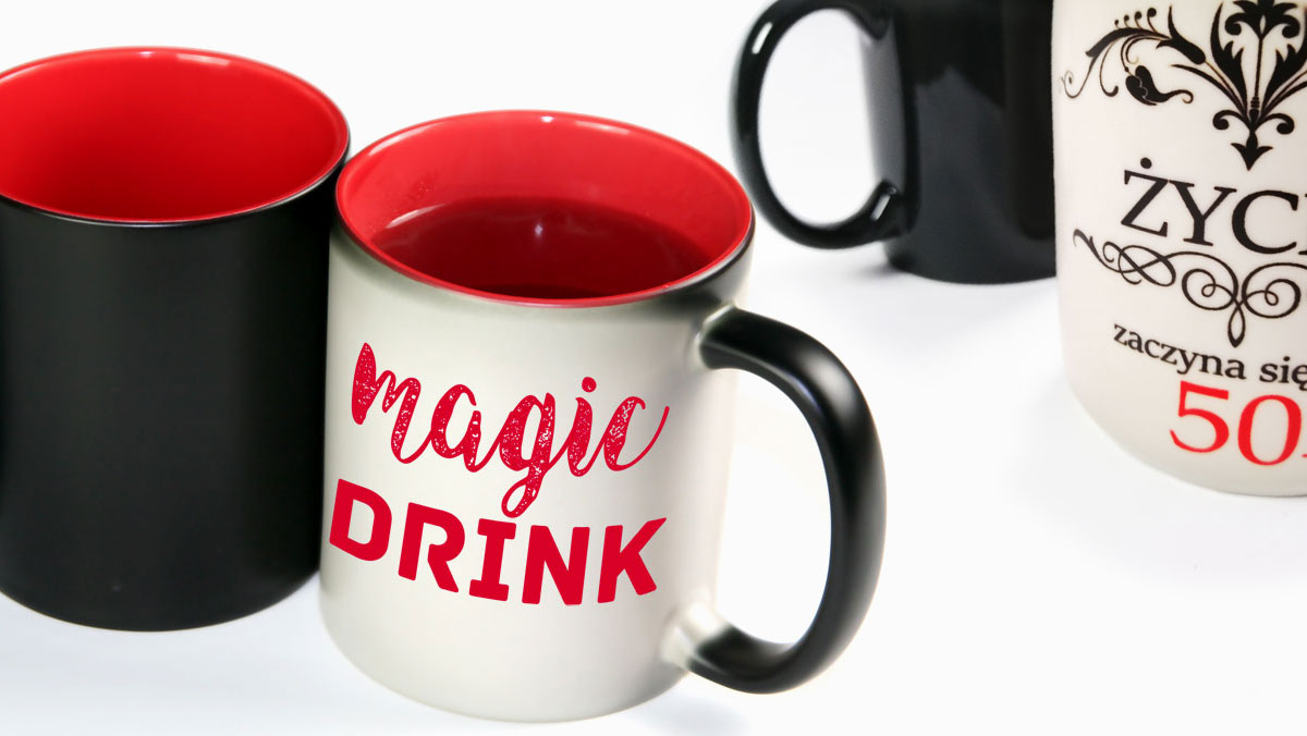 Magic Mug - Magiczny kubek do sublimacji zmieniający kolor